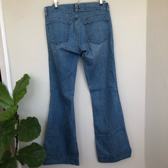 J Brand Lovestory Low Rise Flare Bellbottom Jeans - Picture 7 of 16